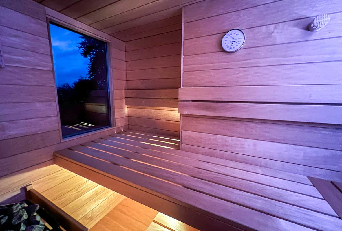Sauna - Ferienhaus Seezeit Edersee